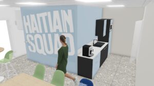 Aménagement locaux pro Ain : SAS Haitian France 3D