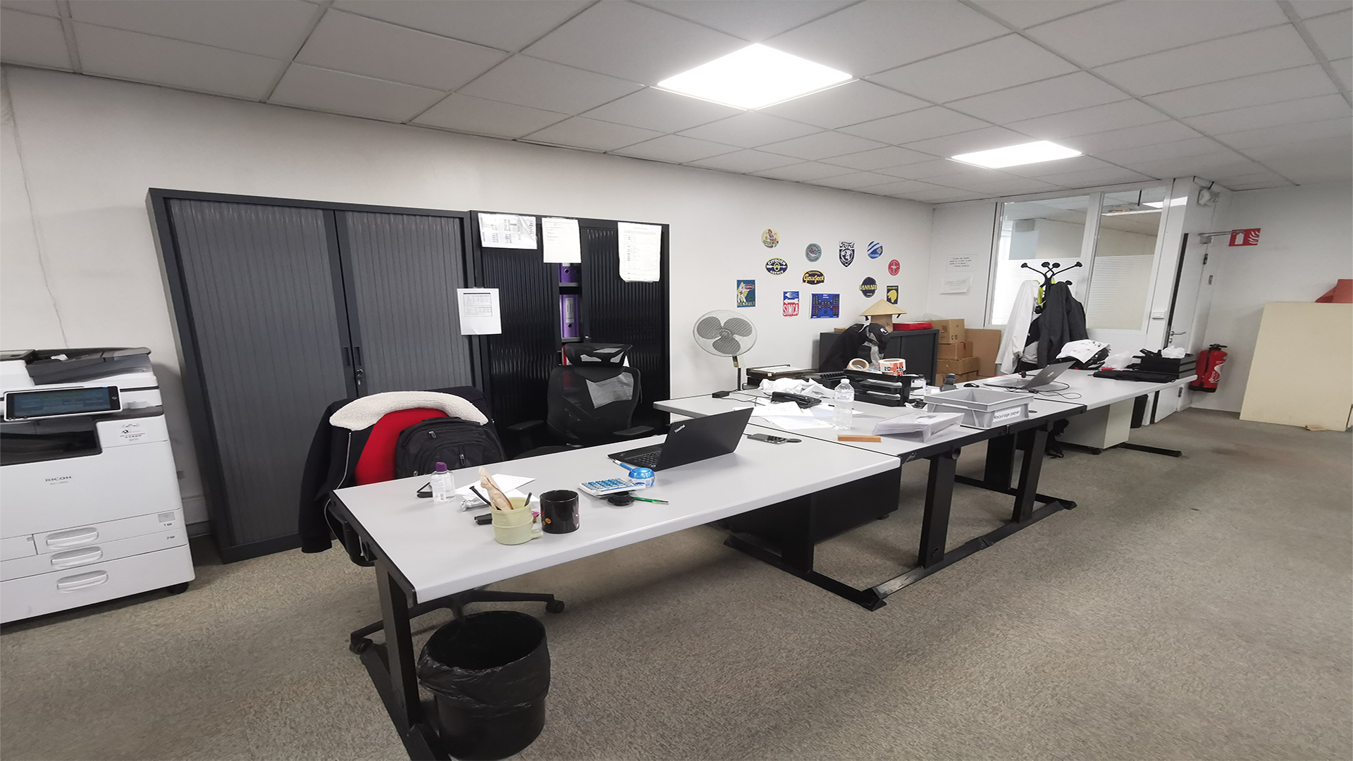 Etude aménagement Open space Rhone ITW avant